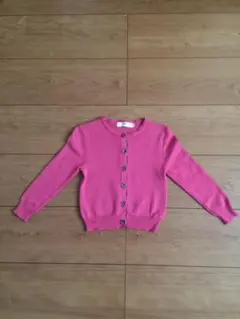 シップス SHIPS カーディガン ピンク リバティ柄 80 90 95