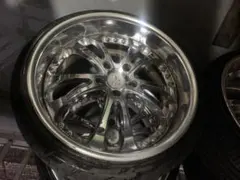 Bersaglio 19インチ 9J 5H114.3 メッキホイール 4本セット Bersaglio 19インチ 9J 5H114.3 メッキホイール 4本セット - メルカリ
