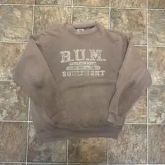 90s USA製　Hanes 企業ロゴ　スウェットシャツ