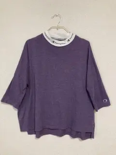 チャンピオン カジュアル スポーティ ７分袖 ドルマン シャツ モックネック