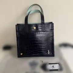 A.D.M.J ♡ ハンドバッグ The Bee クロコ型押し タグ付き - メルカリ