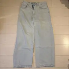 H&M BAGGY デニムパンツ ライトブルー 29/30のサムネイル