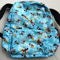 【新品】ミッキーマウス 折りたたみ可能！リュック