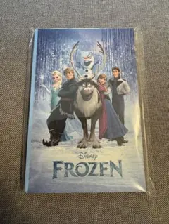ディズニー　ハッピーくじ　アナ雪 ポストカードブック