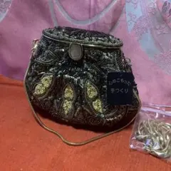 ビンテージビーズパーティーバッグ