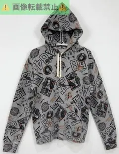 ＊ヒステリックグラマー WW CITY ROLLERS 総柄 パーカー M