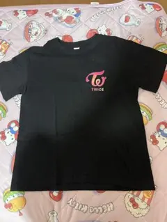 TWICE ロゴ ブラック Tシャツ
