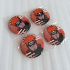 NARUTO　ぴえろ　72series 缶バッジ ペイン　4個セット