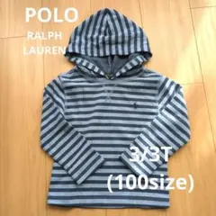 Polo Ralph Lauren フード付き長袖カットソー 3/3T