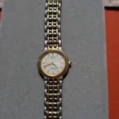 電池新品】【美品】SEIKO EXCELINE 赤革 レディース腕時計 - メルカリ
