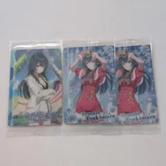 月村手毬 ウエハースカード 3枚セット