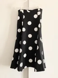 【Primazel /プリマゼル】水玉模様 マーメイド ロングスカート　M相当