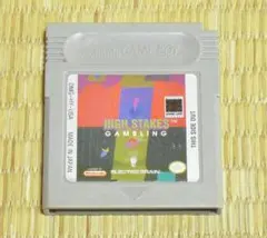 ゲームボーイ「ハイステークスギャンブリング」（海外版・ソフトのみ）