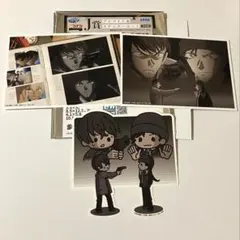 名探偵コナン セガラッキーくじ J賞 ブロマイド&ステッカーセット