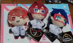 あ*ひ様 ツイステ エクストラ実験着マスコット ぬいぐるみ　エース　リドル　デュ