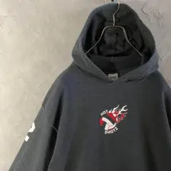 ギルダン　ヘビーブレンド　チームロゴ　バレー　バックプリント　パーカー　IW6