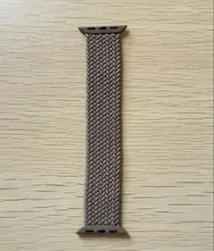 Apple Watch用 ブレイデッドソロループ風 バンド42mm(s10)モカ