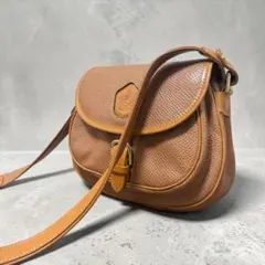 美品】イルビゾンテ ショルダーバッグ ハーフムーン ヌメ革 レザー 本