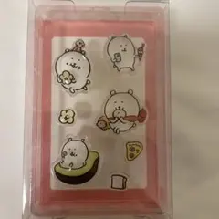 ナガノキャラクターズ　ぷくちゅるシール　赤