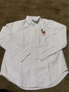 Ralph Lauren ストライプ 長袖シャツ 8サイズ