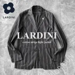 LARDINI コットンストライプ ライトジャケット LEON 干場