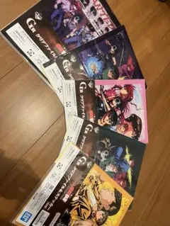 幽遊白書　1番くじG賞クリアファイルステッカー5点