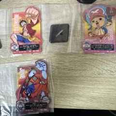 ワンピース アクリルスタンド　ジンベエ　一番くじ・海賊王への道. 3点セット