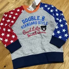 DOUBLE.B トレーナー 110サイズ