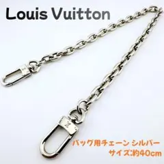 LOUIS VUITTON ルイヴィトン バッグチェーン シルバー キーチェーンのサムネイル