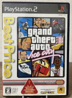【動作確認済み】　グランド・セフト・オート・バイスシティ PS2 ソフト