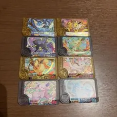 ポケモンフレンダ　ベストダッグ3段　ブイズ 8枚セット