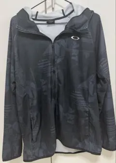 Oakley パフォーマンスフィット フードジャケット グレー XL