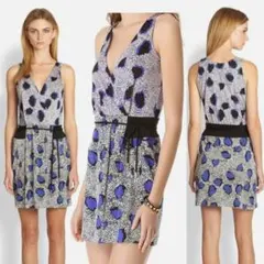 Diane von Furstenberg　シルクジャージ　カシュクール　リボンのサムネイル