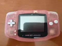ゲームボーイアドバンス 本体 クリアピンク【裏蓋なし】
