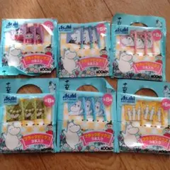 ムーミン フラッグピックス 6種セット Asahi 非売品