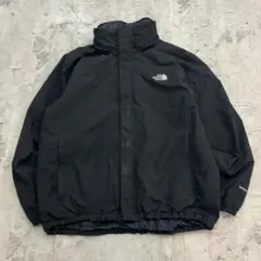 THE NORTH FACE　ナイロンジャケット　L　黒　無地　古着