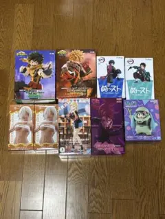 最新プライズフィギュア　鬼滅の刃・緑谷出久・爆豪勝己・喜多川海夢・初音ミク