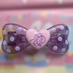ラプンツェル　リボン型ヘアアクセサリー　バレッタ