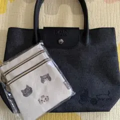 KALDI カルディ　猫の日バック　3段マルチポーチ　ねこの日　限定