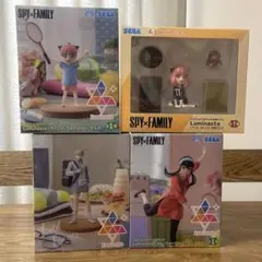 スパイファミリー　フィギュア　4点まとめ売り