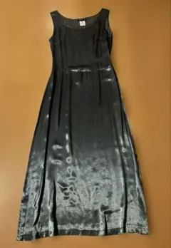 agnes b. ロングワンピース　38サイズ 無地　グレー　フォーマル
