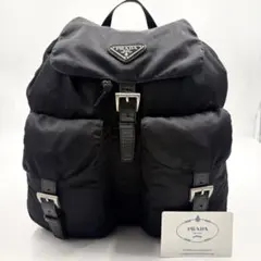 美品✨ プラダ リュック バックパック ミニ 三角ロゴプレート ナイロン レザーのサムネイル