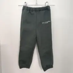 【SHEIN】裏起毛スウェット/カーキ　キッズ90-100