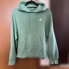 adidas パーカー ESSENTIALS PLUS グリーン