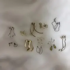 ピアスセット 多様なデザイン 金属製