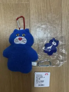 mojojojo ぬいぐるみポーチ　フィギュアマスコット　Nicky 青　2点