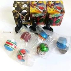 【未開封】仮面ライダー マスコレ ライダーマン、カリス、トライアル 3種セットのサムネイル
