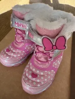 新品未使用　ディズニー　ミニー　ブーツ　17センチ