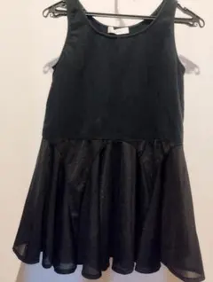 Andemiu ノースリーブ ペプラム トップス ブラックのサムネイル