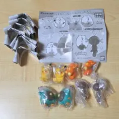 全8種 ポケットモンスター つまんでつなげてマスコット9 コンプリート ガチャ
